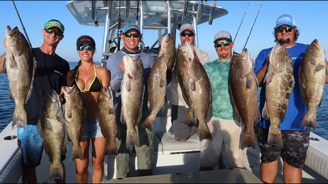 The Prize of Bottom Fishing.Snapper and Grouper - Saltwater Angler