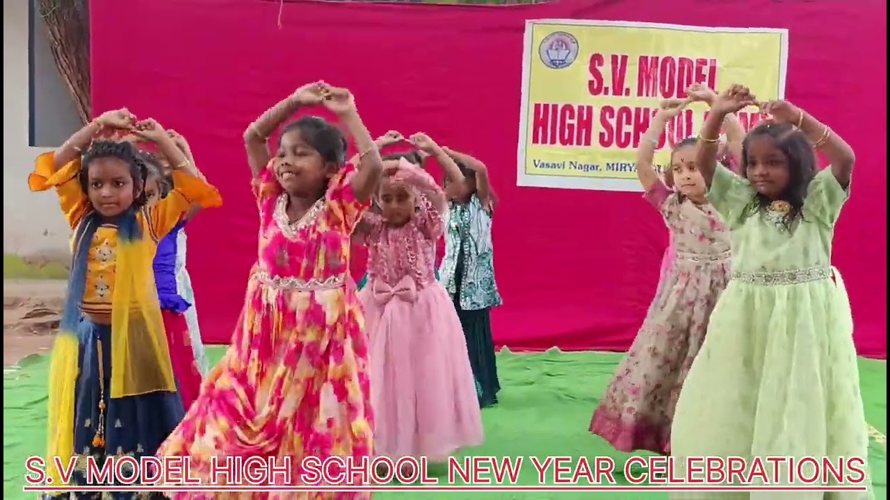 NEW YEAR CELEBRATIONS IN S.V MODEL HIGH SCHOOL 