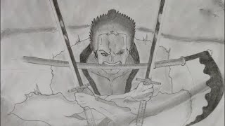 Drawing The Legendary Zoro