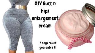 BUTT N HIP ENLARGEMENT CREAM | DIY WEIGHT GAIN CREAM  FOR HIPS & BUTT AREAS | 7 DAYS RESULT 