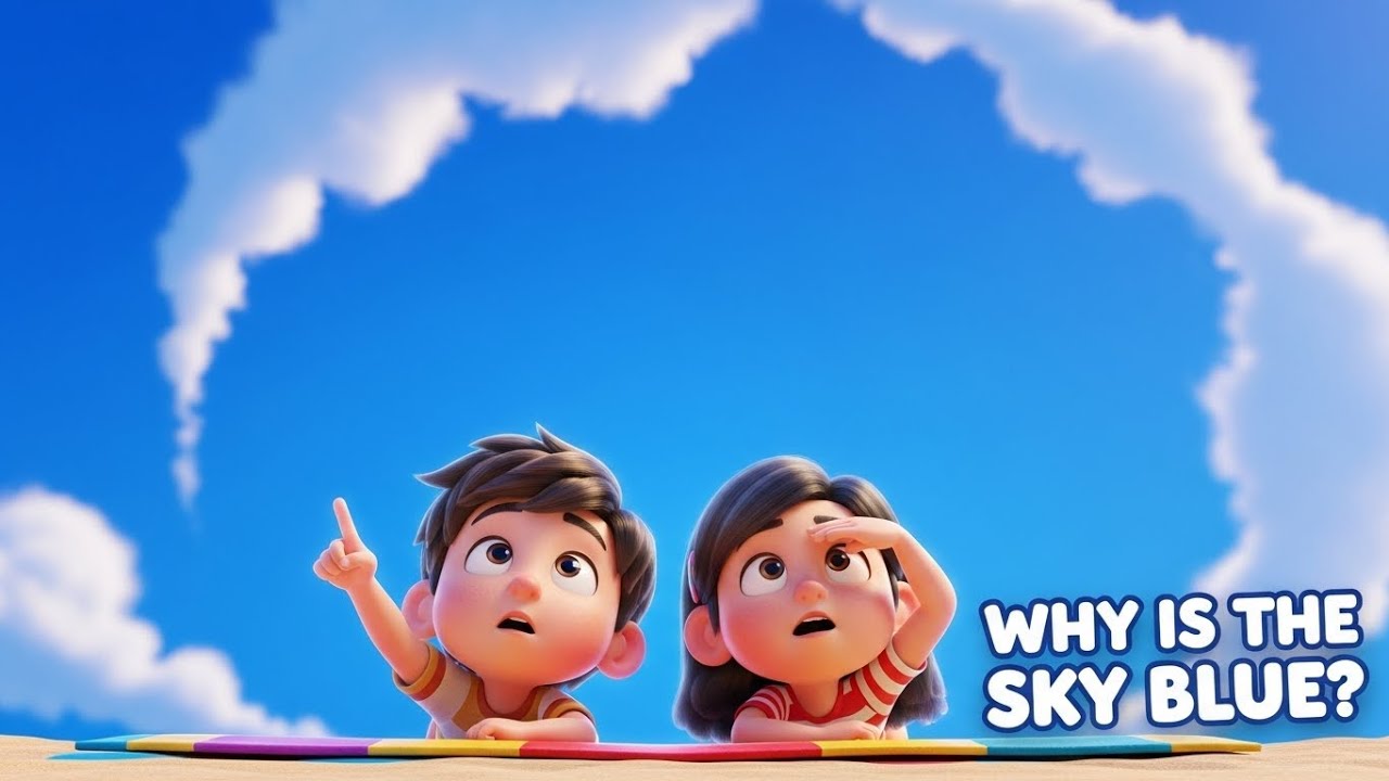 Why Is the Sky Blue? 🌈 Fun Science for Kids | Professor Paws Explains ...