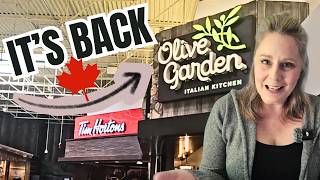 Olive Garden Is Back in Ontario! | Honest First Visit & Full Food Review | Vaughan Mills
