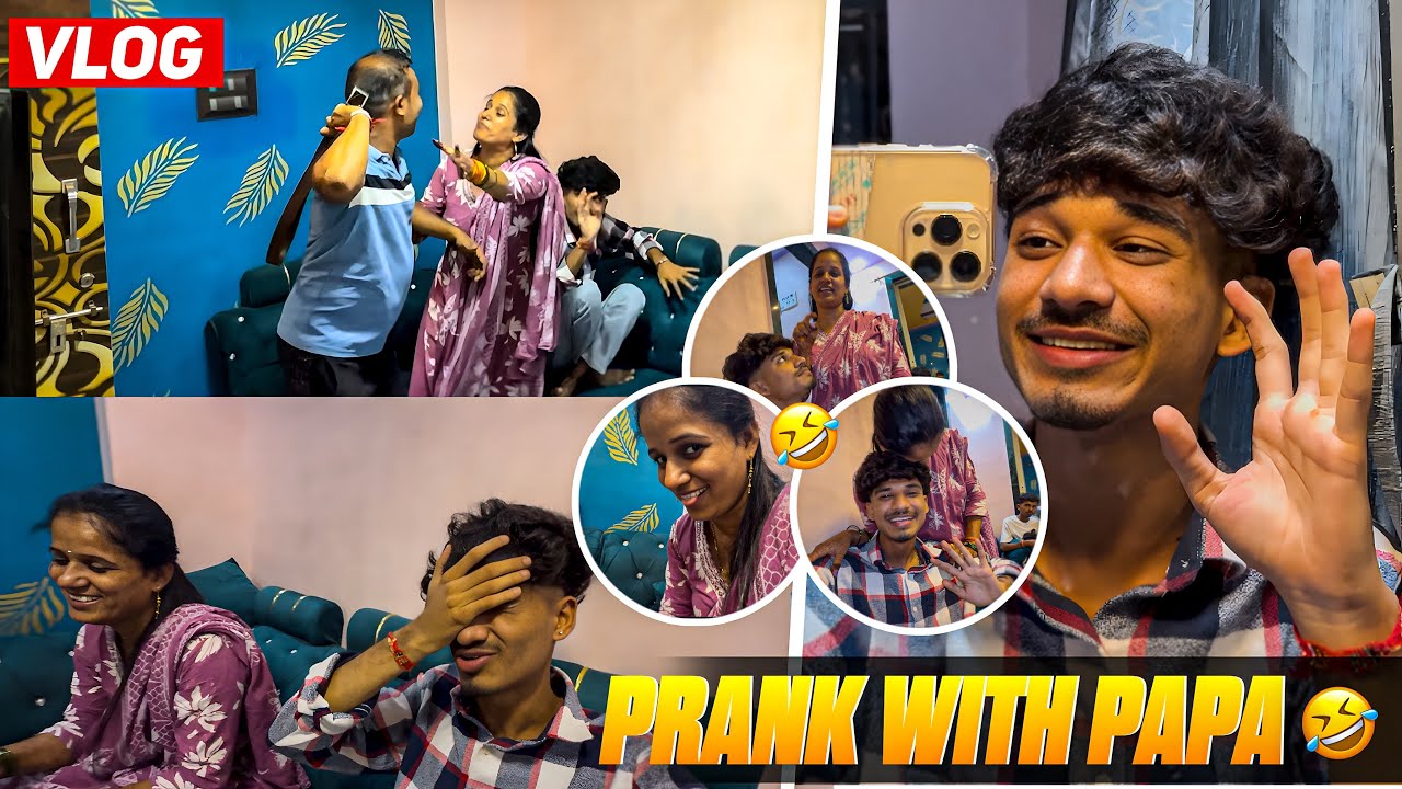 Papa Ke Sath Kiya Prank 😂 || PRANK WITH PAPA 😤 || VLOG 18
