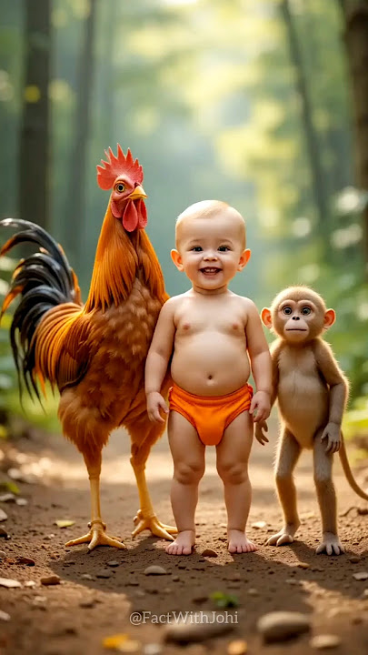 #funnyanimals #babydance #chicken #monkey #funnyvideo #youtubeshorts #trending #viraldance #632