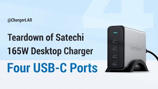 Teardown of Satechi 165W GaN Desktop Charger (Four USB-C Ports)