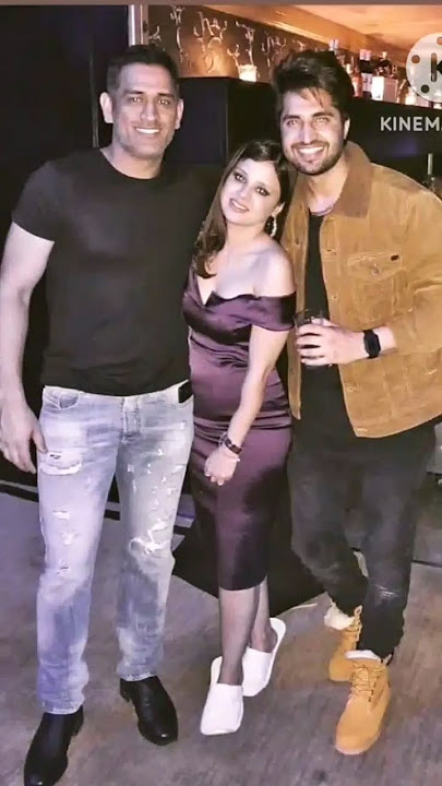 🔥Jassi gill Punjabi singer and Mahendra Singh dhoni#shorts video
