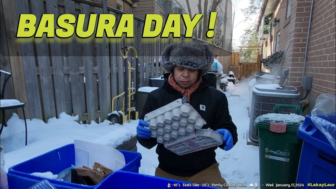 ♻️ BASURA DAY ! (Parte ng Buhay sa Canada) • Mga Kwento ni Lakay ☕️