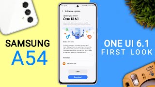 Samsung A54 Official One Ui 6.1 Update Features | 15+ Hidden Features #samsunga54