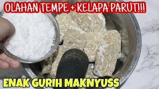HOW TO PROCESS TEMPE THAT IS MORE TASTY THAN MEAT, I'LL TELL YOU THE RECIPE!!
