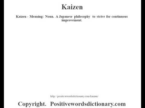 Kaizen definition |