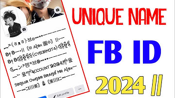 Unique Name Facebook Account Kaise Banaye 2024 || Long Stylish Name Fb Id Kaise Banaye