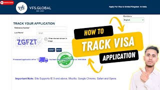 Ultimate Guide: How to Track UK Visa Application Status Online | VFS Global StepbyStep Tutorial