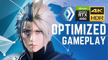 [4K/HDR] Final Fantasy VII Rebirth + UET v1.1 - 7800X3D - RTX 4080 - Max Settings - DLSS4 (100-66%)