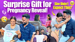 Mother-in-law cried when she opened the gift 😭❤️| Pregnancy Surprise To Family😍| Gowti Sowbi