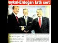 Recep Tayyip Erdoğan ve Deniz Baykal Siyasi Açık Oturum Uğur Dündar ile Seçim Arenası Programı 2002