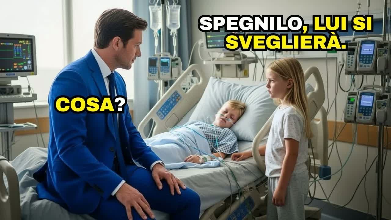 “SPEGNI LE MACCHINE, TUO FIGLIO USCIRÀ DAL COMA!” — DISSE LA BAMBINA POVERA AL MILIONARIO