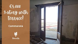 For Sale - €5,000 House in Cammarata, Sicily - video tour