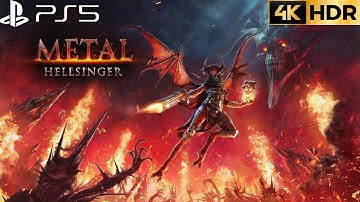 Metal: Hellsinger PS5 Demo Gameplay Walkthrough 4K 60FPS HDR Part 1 Tutorial FULL GAME No Commentary