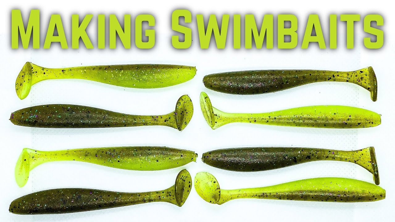 How to Make Swimbaits with the DoIt Molds Slick Shiner Mold YouTube