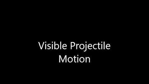 Projectile Motion Video