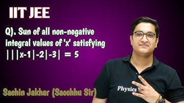 Sun of all non-negative integral values of 