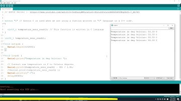 esp32內建溫度測試