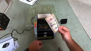 Aneken Money Counter Machine Review | Counterfeit Detection, Auto & Manual Mode