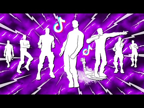 ALL LEGENDARY TIKTOK DANCES & EMOTES IN FORTNITE! (Mystical Magical, Pull Up, Steady)