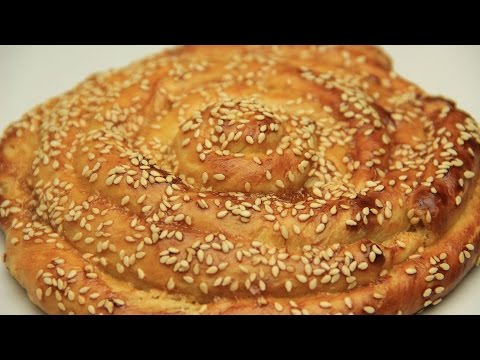 Tahinli Çörek Tarifi - Pastane Usulü Susamlı Şekerli Tatlı Çörek