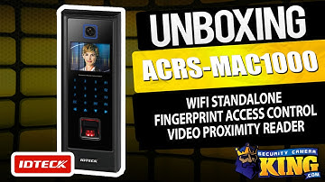 Unboxing - ACRS-MAC1000 - WIFI Standalone Fingerprint Access Control Video Proximity Reader