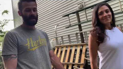 Our yard tour before the food forest!