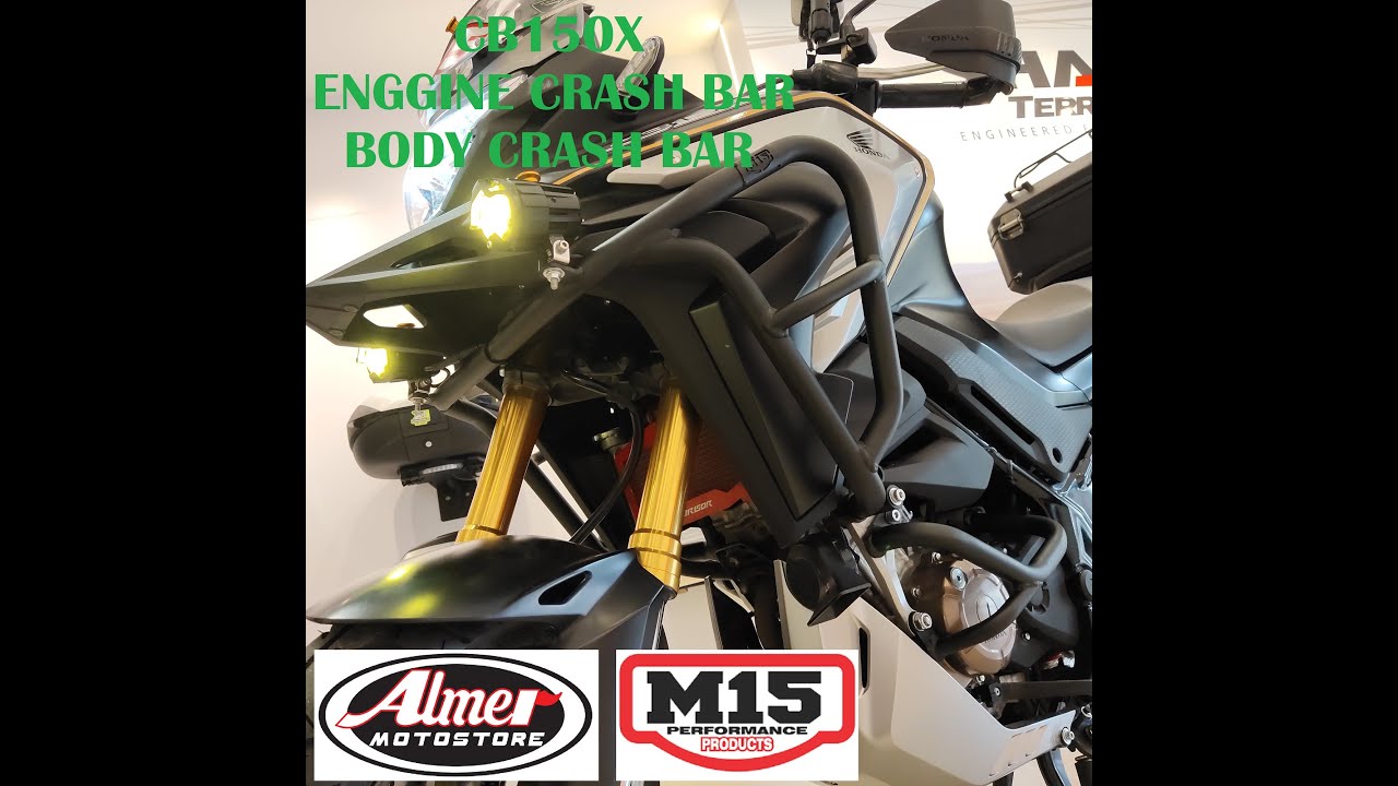Pemasangan CrashBar Honda CB150X - M15