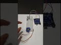 Arduino uno ultrasonic sensor project| tollgate| #arduinoproject#feeds#diy#circuitcreation#engineer