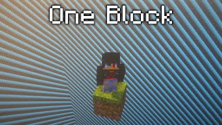 One Block Minecraft Survival Stream | May the 4th be with you (Please Join)