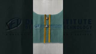Contrast Patti Neck Placket Tutorial ✂️ | Easy Designer Neck Finishing for Kurti & Dresses
