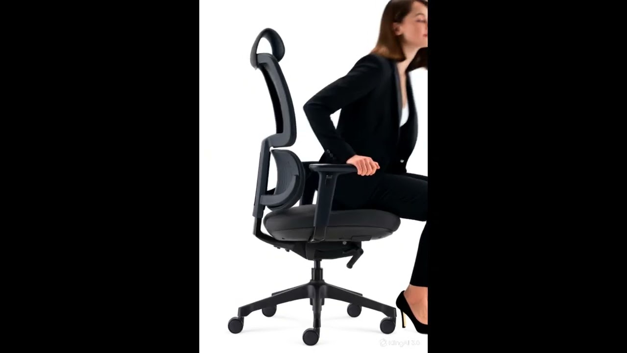Fauteuil ergonomique XXL Ursa - Usage intensif 24H (180 kg)