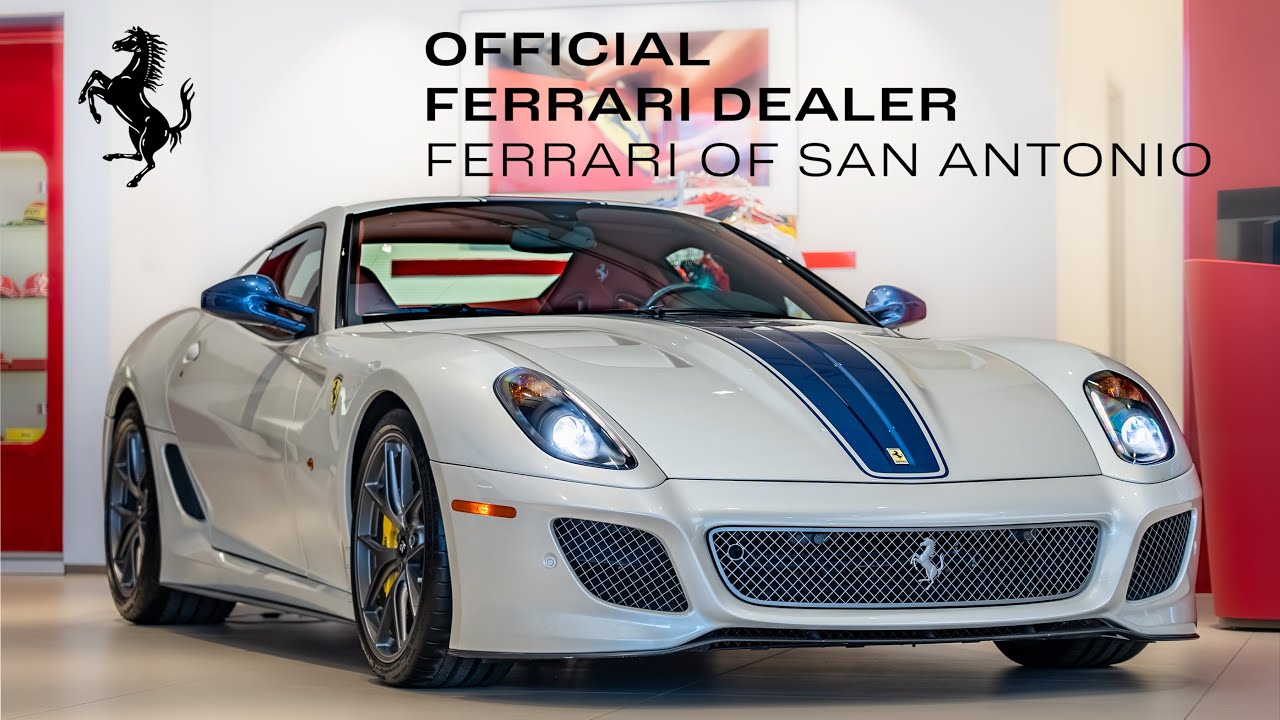 2010 Ferrari 599 GTO - Sound, Interior and Exterior - Bianco Avus
