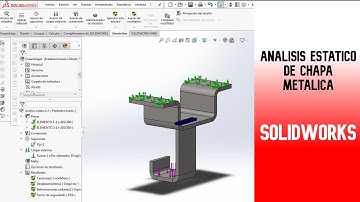 Análisis estático solidworks.