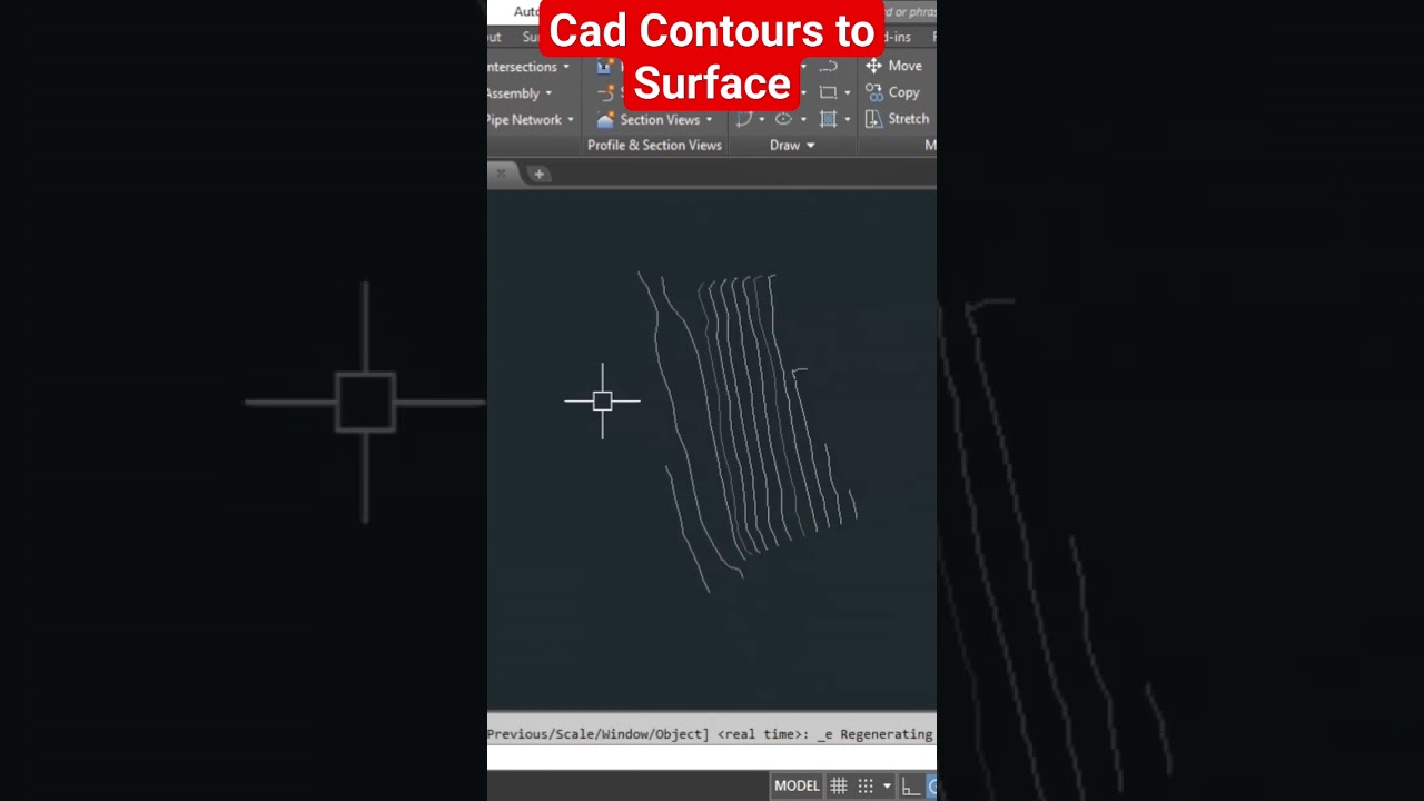 How to Create Surface from Cad Contours in AutoCad Civil 3d | Civil 3d Troubleshoot