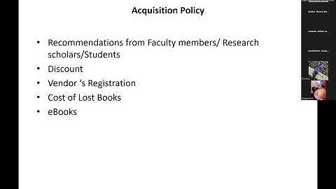 Building Library Collections: Acquisition Steps for Print & e-Books