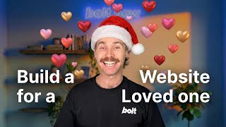 Create a Personal Website Gift using Bolt.new (Holiday Special Tutorial)
