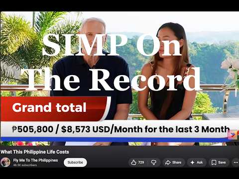 Is This Man the Biggest SIMP in The Philippines?