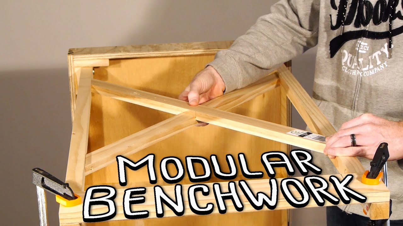 ⁣Building a Model Railway - Part 1 - Modular Benchwork