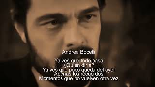 Julio Iglesias & Andrea Bocelli - Momentos  ( letra española )