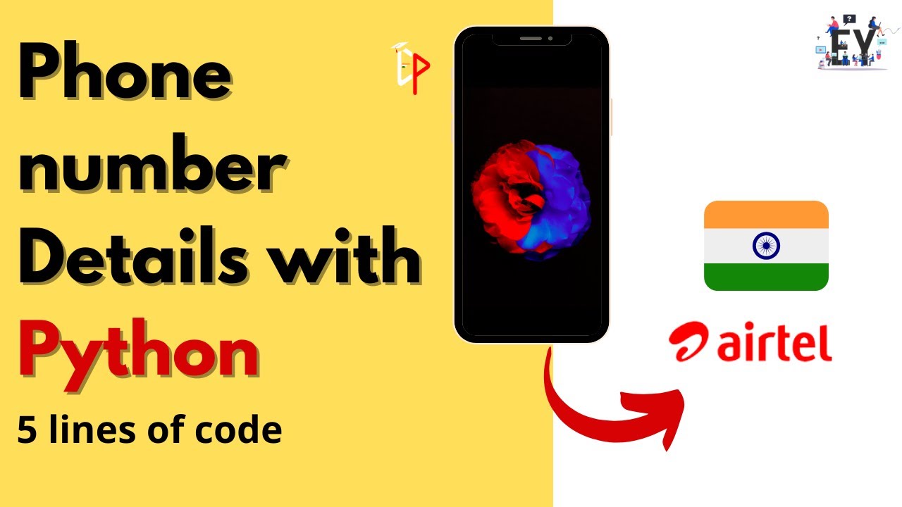 Get Phone number details with python | Tutorial | phone numbers module ...