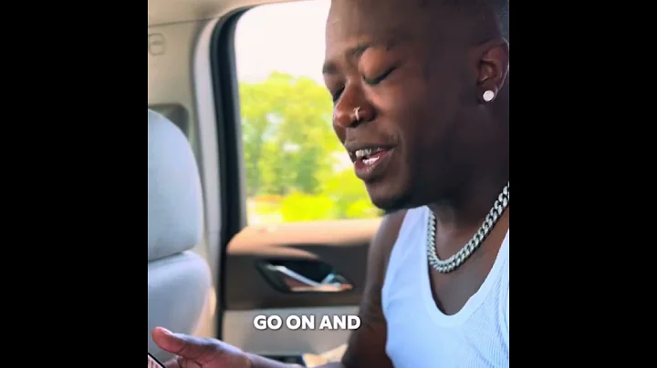 Watch Anthony Q. Sing his new song “Water” for the first time!!!!!!!!!!!!!!!!