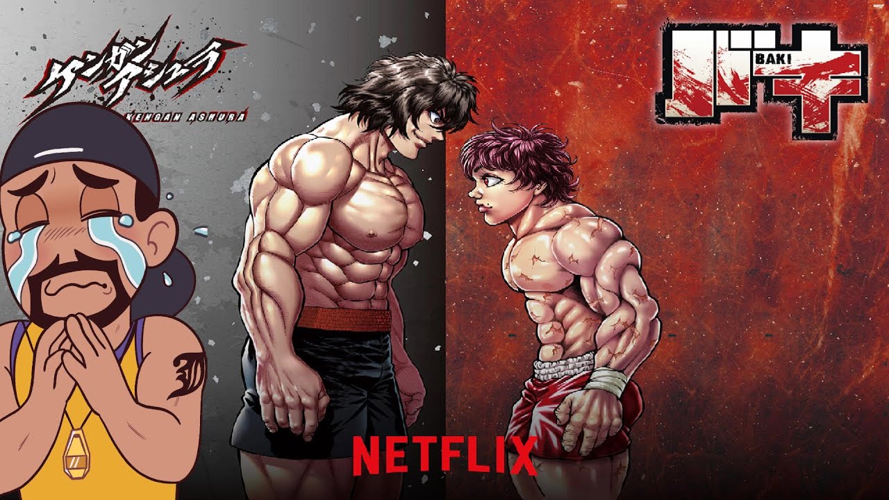 Baki e Kengan Ashura - Artistas desenham crossover para a Netflix