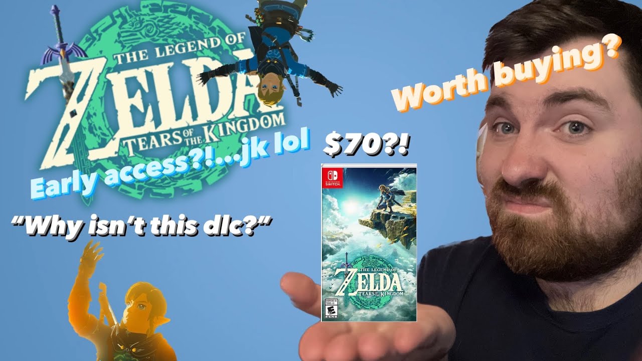 The Legend Of Zelda Tears of the Kingdom Official Gameplay