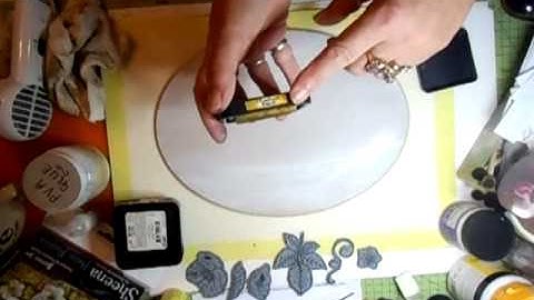 Handpainted Plaque step by Step Tutorial, part 1 - jennings644