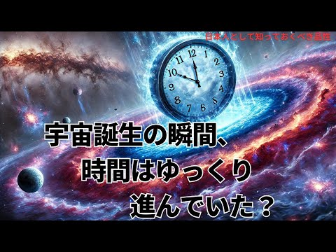 宇宙誕生の瞬間、時間はゆっくり進んでいた?(Was Time Moving Slower at the Birth of the Universe?),#理論,349
